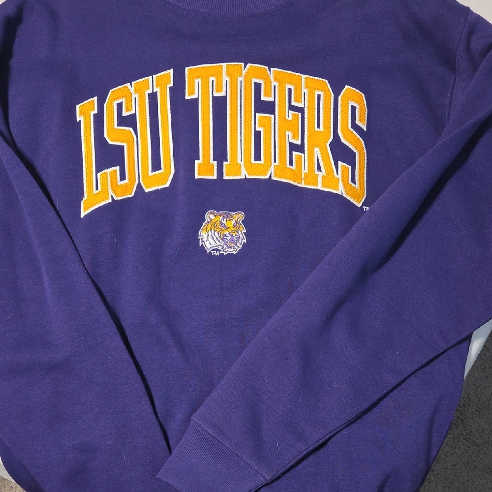 LSU Tigers Purple Sweatshirt